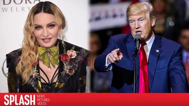 Madonna glaubt, dass Präsident Donald Trump aus einem Grund gewählt wurde