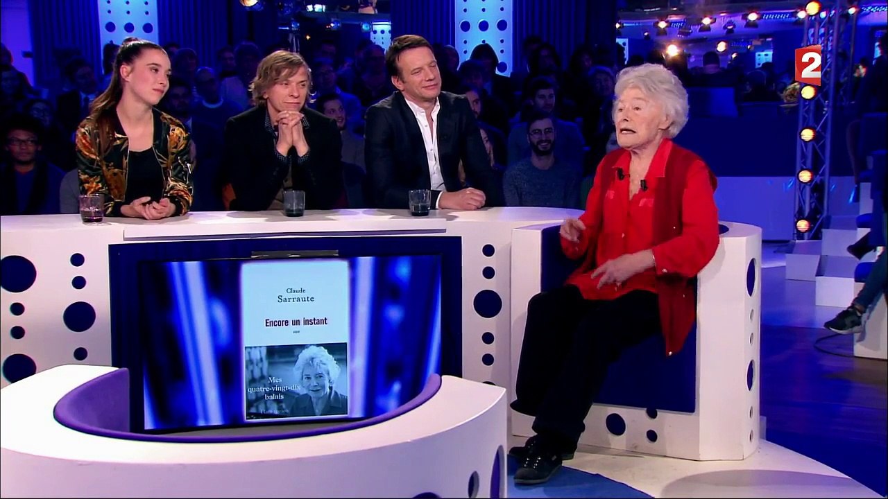Claude Sarraute - On n'est pas couché 21 janvier 2017 #ONPC