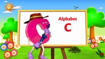 Изучение английского языка Письмо C Song | 3D анимация | Английский Питомник Рифмы для детей