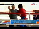 NTG: Pacquiao, muling sumabak sa Basketball; kanyang koponang MP Hotel, wagi vs. Tin 24