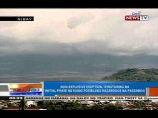 NTG: 2 volcanic quake sa Bulkang Mayon, naitala sa nakalipas na 24 oras