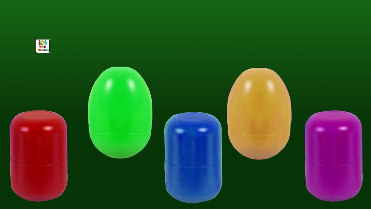 Kinder Joy Surprise Eggs Cartoon Finger Family Nursery Rhyme | Kinder Joy Daddy Finger Songs