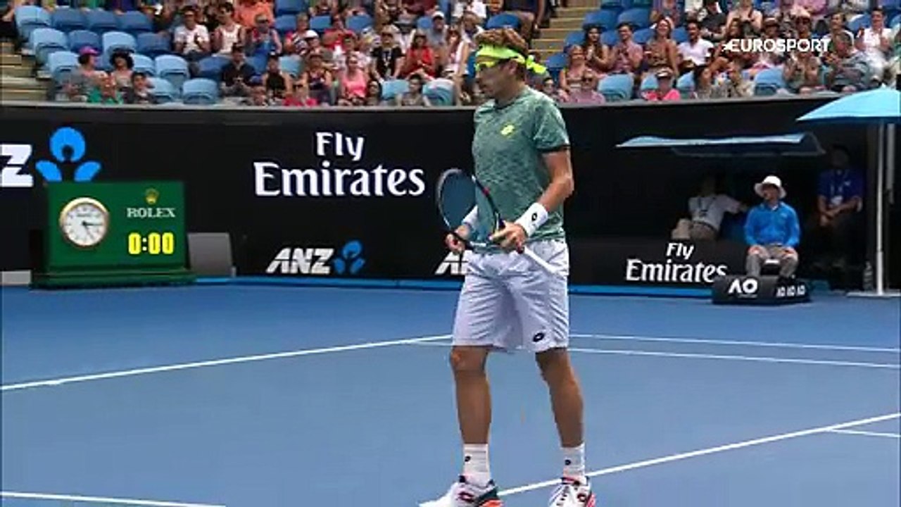 Avustralya Açık: Grigor Dimitrov - Denis Istomin (Özet)