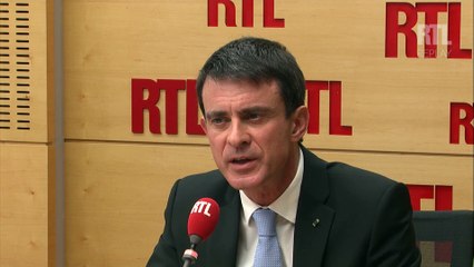Manuel Valls sur RTL : "Jamais la gauche n'a été confrontée à un choix aussi clair"