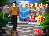 игра Джастин Бибер на коньках , веселые игры для детей , игры для детей , лучшая игра для детей , хороший