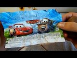 Kinder Surprise eggs Disney Pixar Cars 2 Киндер сюрприз Тачки2