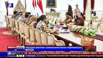 Jokowi Bertemu Para Cendikiawan Muslim Bahas Soal Kebhinekaan