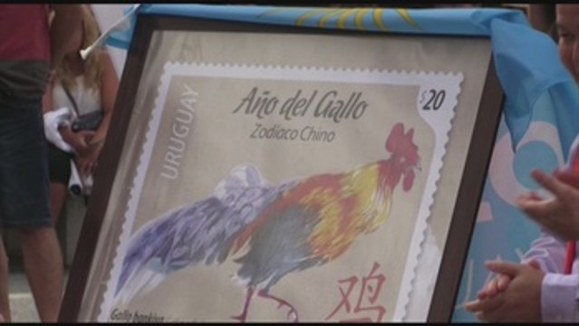 Uruguay se suma a los festejos de la víspera del Año Nuevo chino