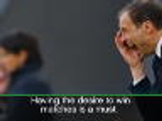 We must improve our quality despite win - Allegri