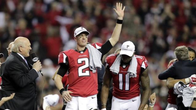 Falcons and Patriots advance to Super Bowl LI