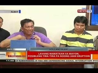 BT: Lavang namataan sa Mayon, posibleng tira-tira pa noong 2009 eruption