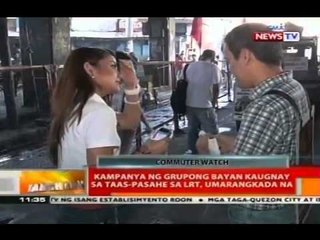 BT: Kampanya ng grupong Bayan kaugnay sa taas-pasahe sa LRT, umarangkada na