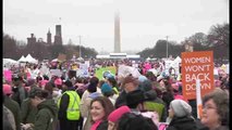 Centenares de miles de mujeres de todo el mundo protestan contra Trump