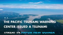 Tsunami warning passes after strong quake hits Papua New Guinea