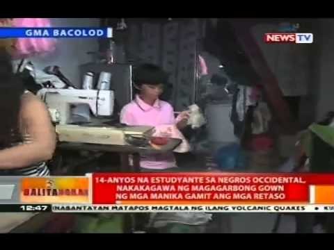 14-anyos na estudyante sa NegOcc, nakagagawa ng magagarbong gown ng mga manika gamit ang mga retaso