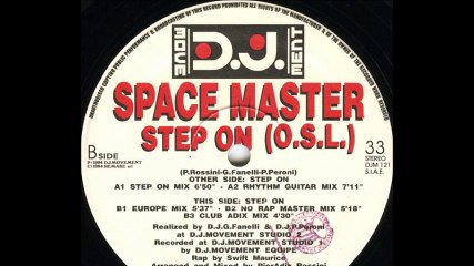 Space Master - Step On (Step On Mix) (A1)