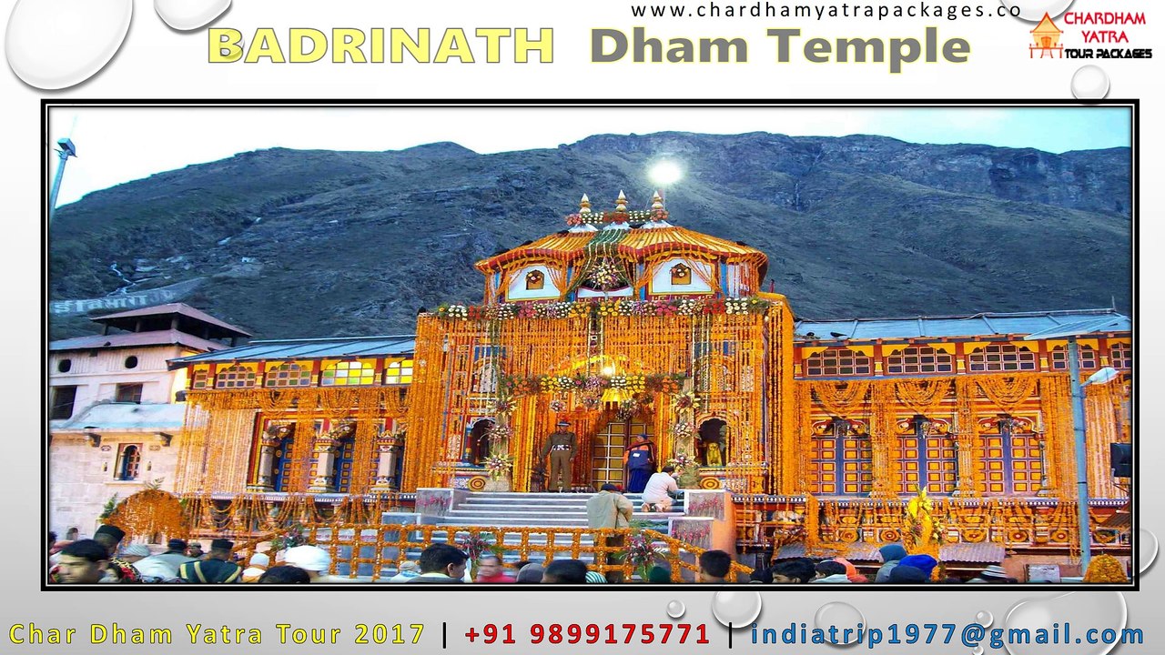 Chardham Yatra Tour Packages 2017