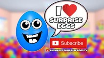 Funny Animated Surprise Eggs TV Fun & Educational & Nursery Rhymes Videos for Kids