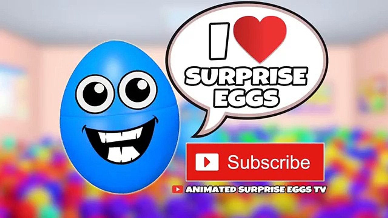 Funny Animated Surprise Eggs TV Fun & Educational & Nursery Rhymes Videos for Kids