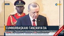 Cumhurbaşkanı Erdoğan ve Magufuli ortak basın toplantısı düzenledi