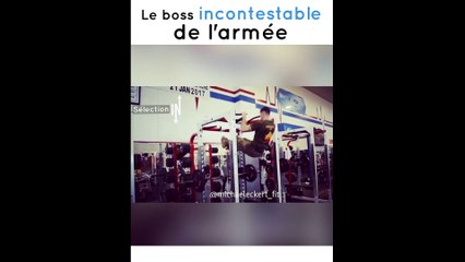 La musculation, niveau : Armée