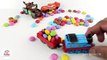 Colourful Candies Fun with Disney Cars Lightning McQueen Mater Thomas The Tank Engine Toys