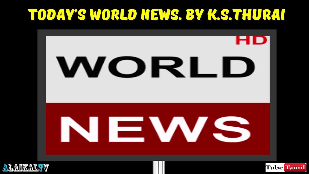 Today's World News. 23.01.17 - By. K.S.Thurai