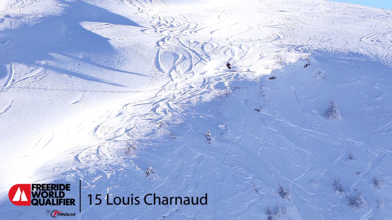 15th place Louis Charnaud - Ski men - Verbier Freeride Week 2* #2 2017 - Wednesday 18th January 2017