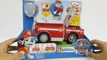 Paw Patrol Toys For Children Marshall and Fire Truck Unboxing and Toy Review