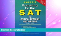 Audiobook  Amsco s Preparing for the SAT in Critical Reading and Writing For Ipad