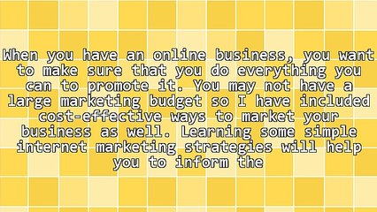 Six Ways to Promote Your Online Business