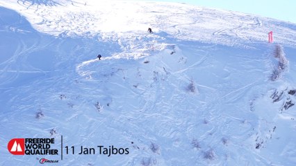 11th place Jan Tajbos -  Ski men - Verbier Freeride Week 2* #2 2017