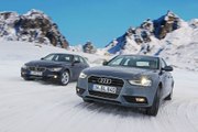 Audi Quattro vs BMW xDrive in Snow  ❄️