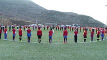 Minik Futbolcular Şehit Fethi Sekin Için Sahada