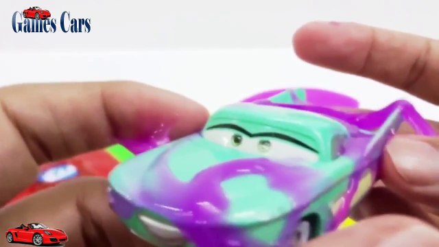 Jada Stephens Cars Learn Colors For Kids Children Toddlers with Slime, Jelly Colors Learn for Babies
