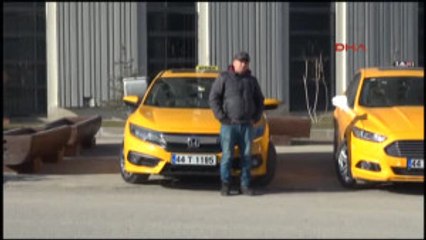 Malatya'da Lüks Otomobilleri Taksi Yapan Şoförler Bin Pişman Oldu
