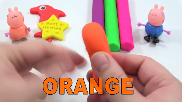 Learn Colors Play Doh - Peppa Pig English Episodes Compilation! Finger Family Nursery Rhymes