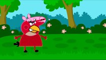Peppa pig en español disfrazada de angry birds
