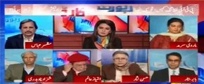 Hassan Nisar ne Ayesha Baksh ke PTI ke khilaf Sawal ka Jawab bhi daina pasand nahi kia