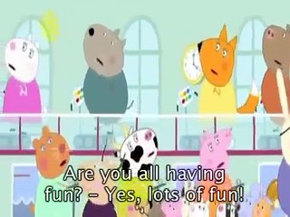 Peppa Pig Gym Class with subtitles