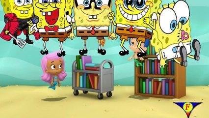 SpongeBob Finger Family (SPONGE BOB) Nursery Rhymes for Childrens Babies and Toddlers KidsF