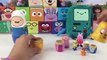 Cartoon Network Adventure Time Nesting Dolls with Despicable Me Minions and Peppa Pig