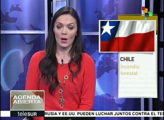 Chile: incendios forestales se acercan a zonas urbanas e industriales