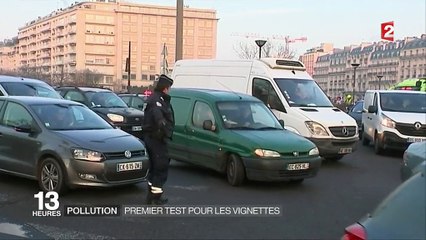 Pollution : Paris teste la vignette Crit'Air