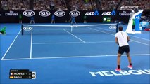 2017 AO R4 R. Nadal vs. G. Monfils (Highlights; On-court Interview)