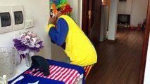 SPIDERMAN vs Evil Clown FUN PRANK Captain America w/ Superheroes In Real Life by SuperHero Kids