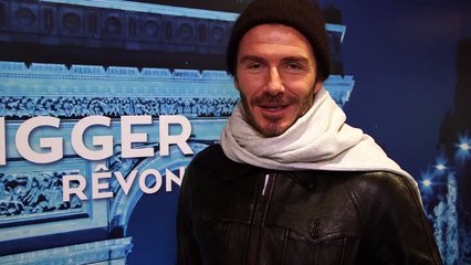 David Beckham rend visite au Paris St Germain