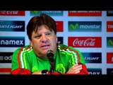 Miguel Herrera habló en conferencia de prensa