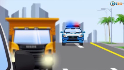The Ambulance And Police - Kids and Baby Videos - Cartoons for kids - Video for children Part 2