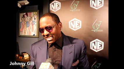 Johnny Gill of New Edition at Hollywood Walk of Fame Star Ceremony Reception